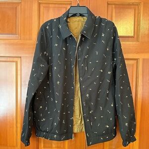 Scotch and Soda Men’s cotton jacket.  Reversible.  Size Large